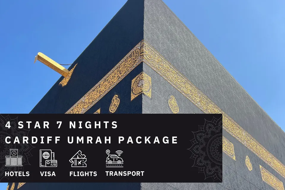 7 Nights 4 Star cardiff Umrah Package