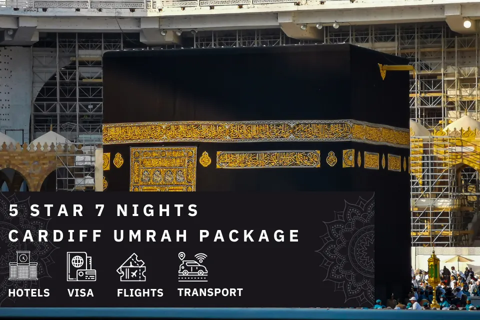 7 Nights 5 Star cardiff Umrah Package